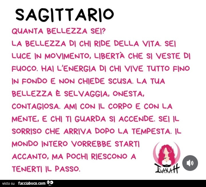 Sagittario quanta bellezza sei?