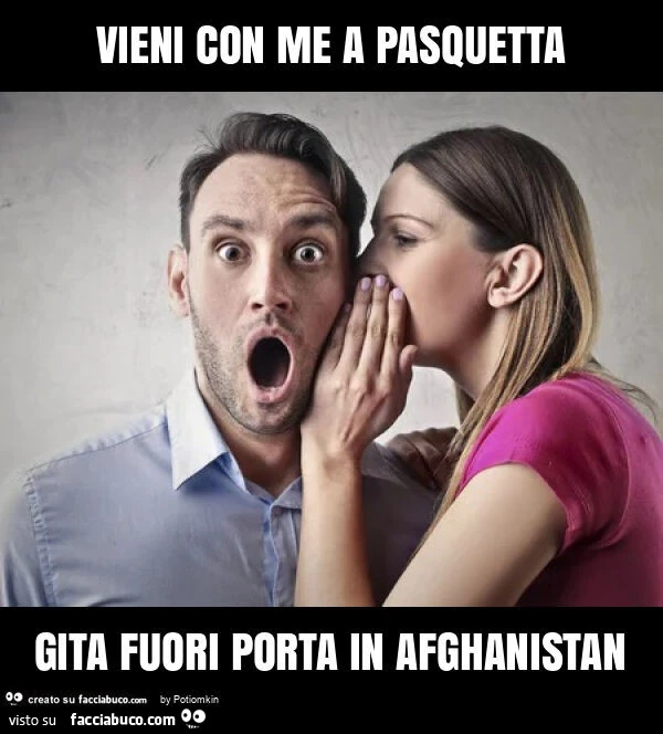 Vieni con me a pasquetta gita fuori porta in afghanistan