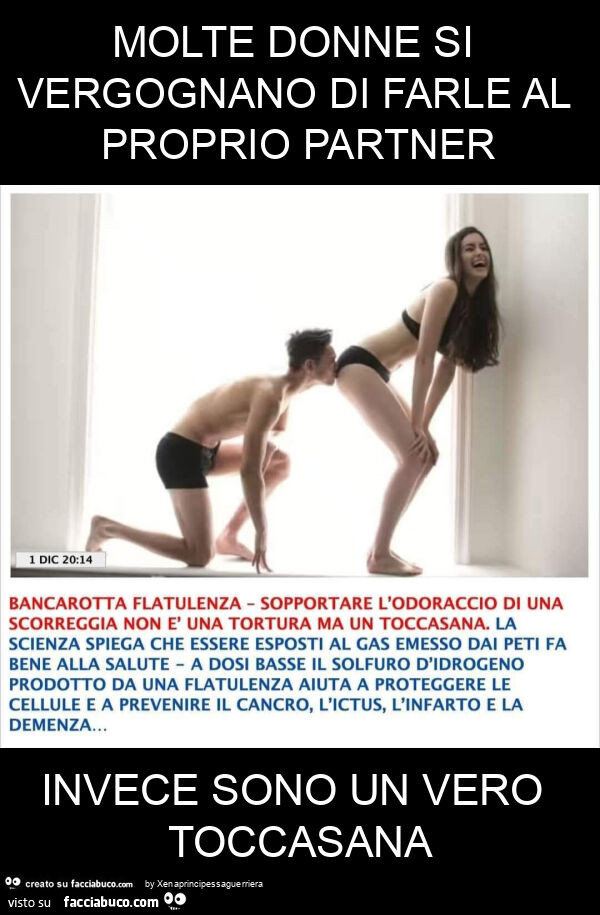 Molte donne si vergognano di farle al proprio partner invece sono un vero toccasana