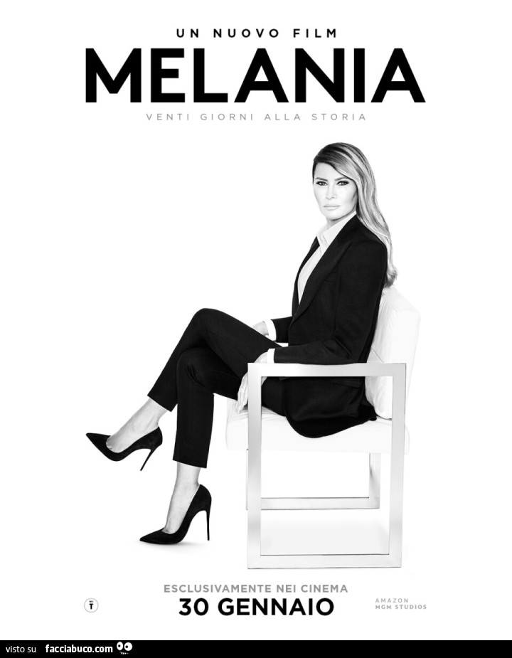 Un nuovo film melania