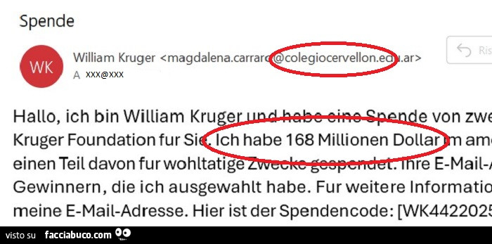 Ich habe 168 millionen dollar