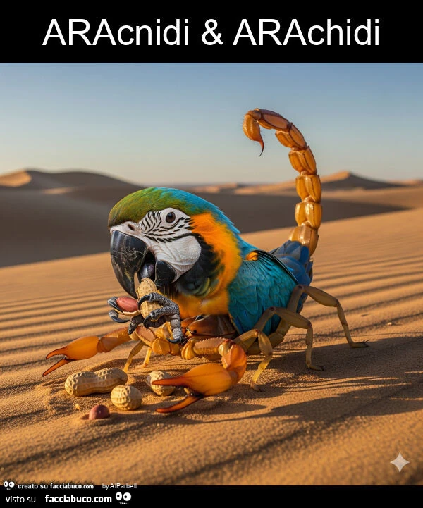 Aracnidi & arachidi