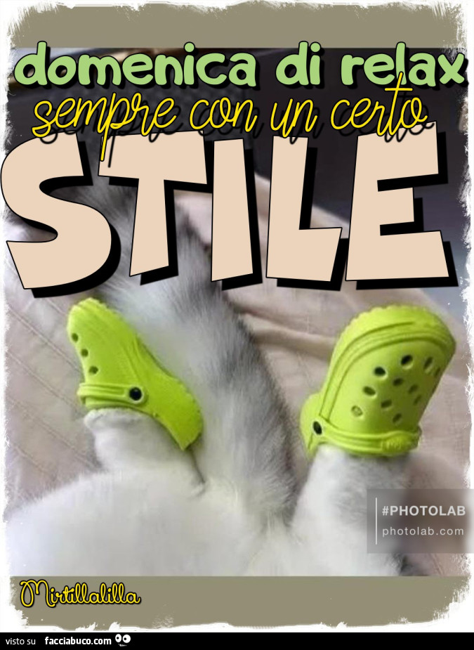 Relax con stile