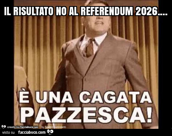Il risultato no al referendum 2026