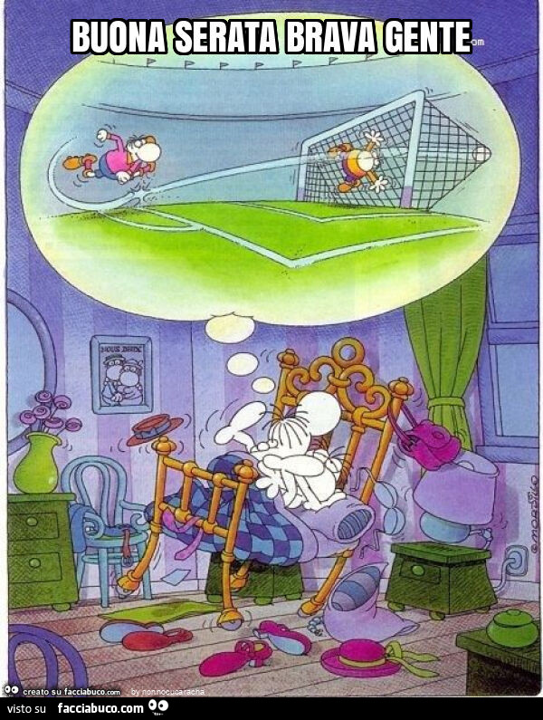 Buona serata brava gente