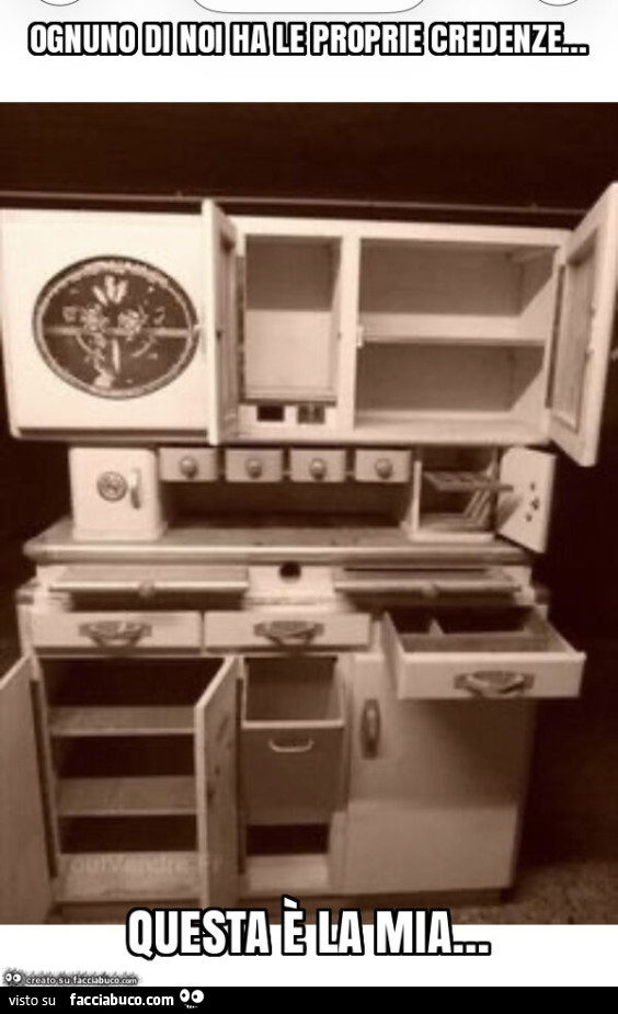 Ognuno di noi ha le proprie credenze&hellip; questa è la mia&hellip;
