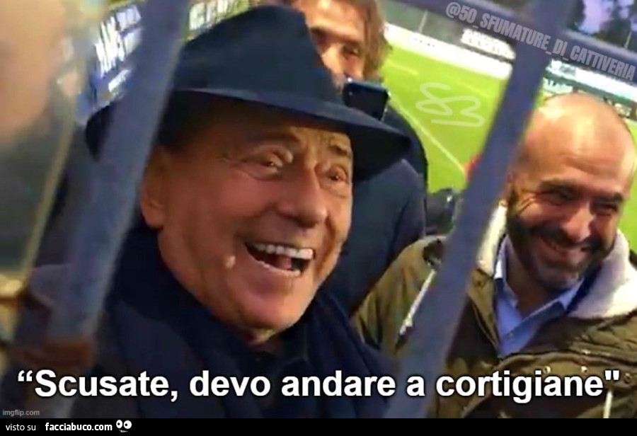 Scusate devo andare a cortigiane