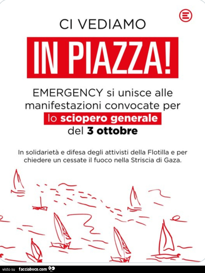 Ci vediamo in piazza! Emergency si unisce alle manifestazioni