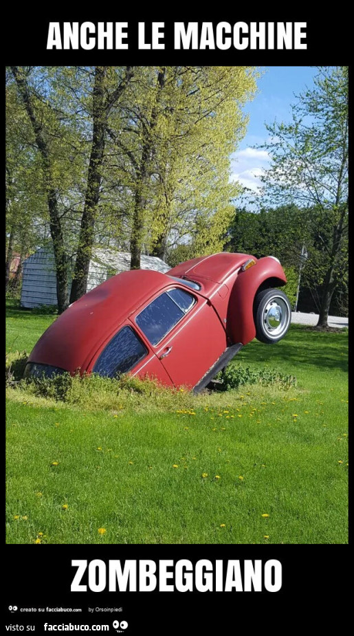 Anche le macchine zombeggiano