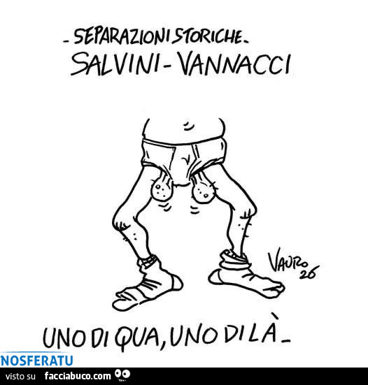 Uno di qua, uno di là