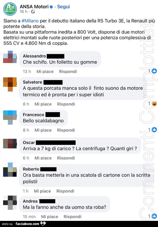 Siamo a miiano per il debutto italiano della r5 turbo 3e, la renault più potente della storia. Basata su una pittaforma inedita a 800 volt