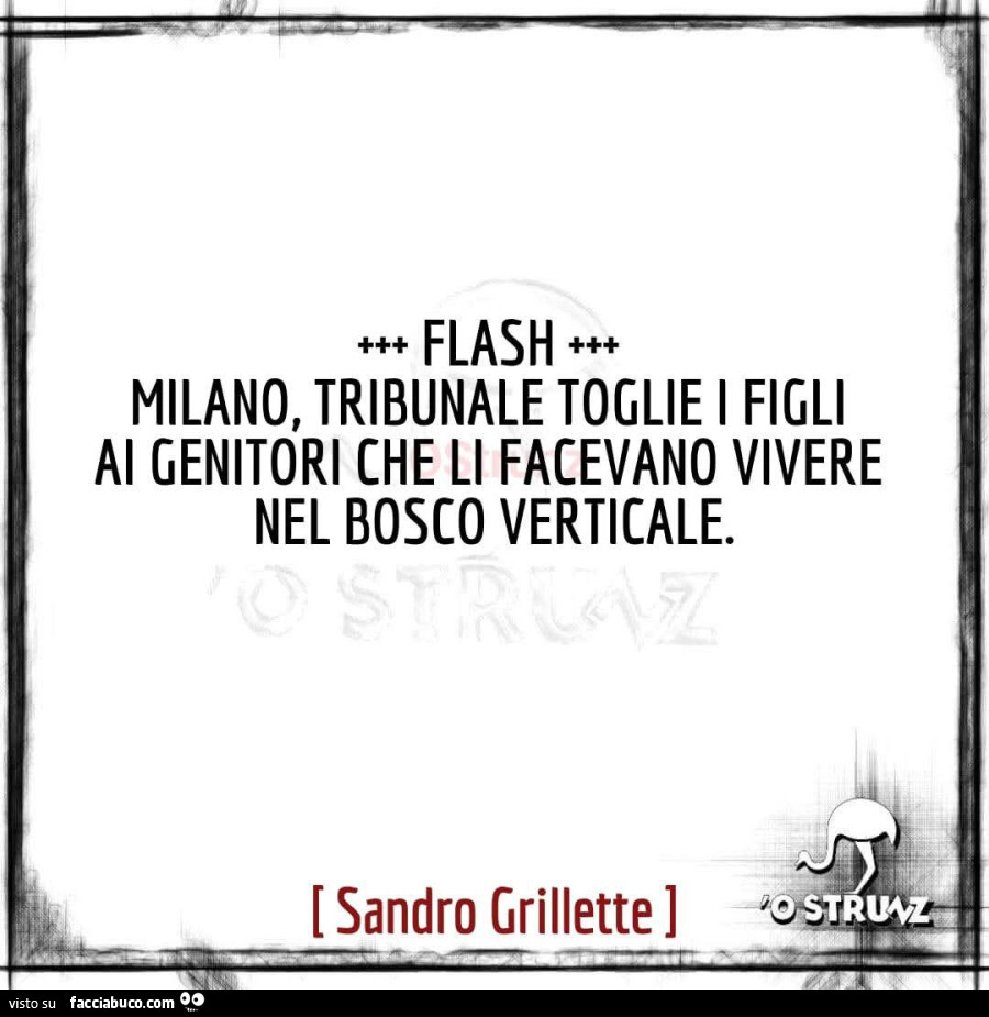 Milano, tribunale toglie i figli al genitori che li facevano vivere nel bosco verticale