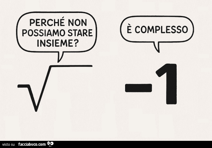 Perché non possiamo stare insieme? È Complesso