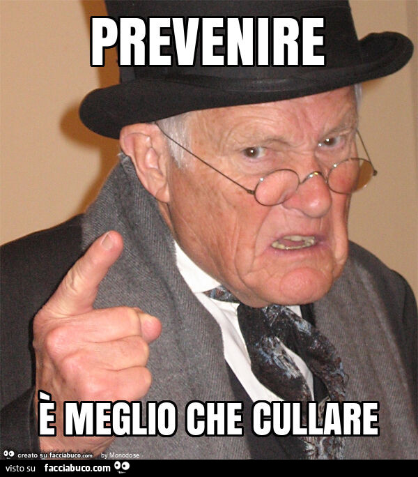 Prevenire è meglio che cullare