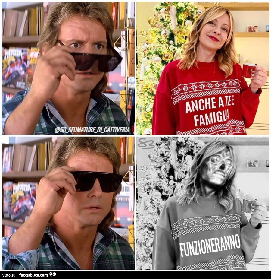 Anche a te e famiglia