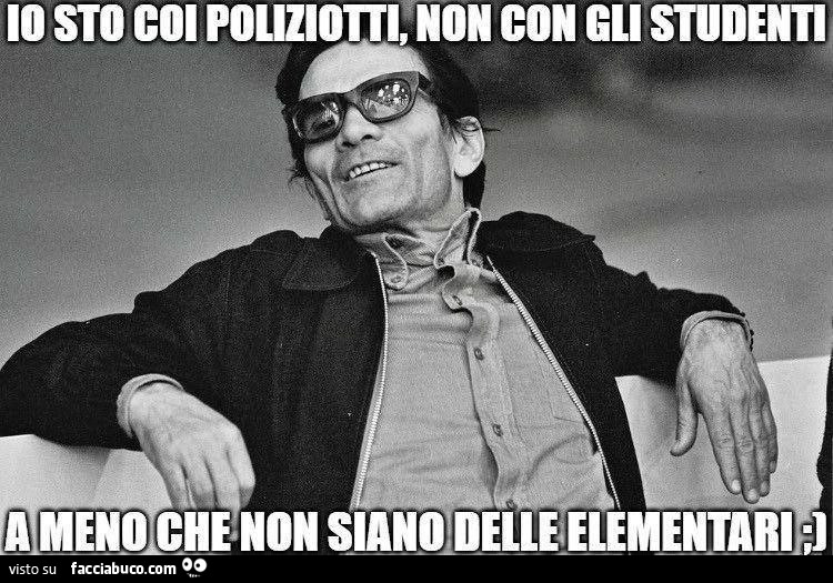 Satira su Pasolini