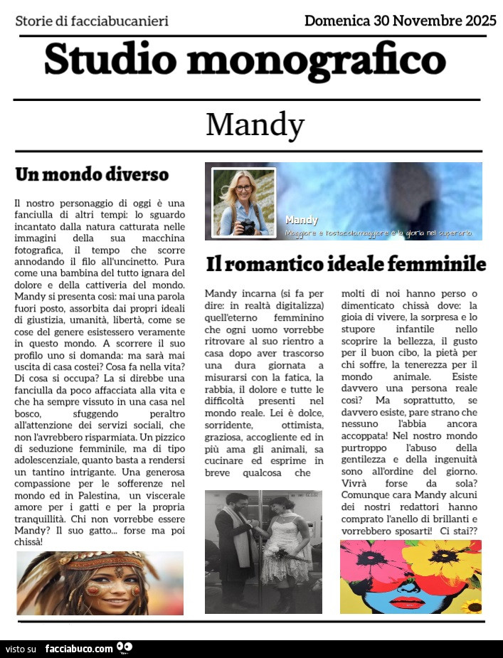 Monografia di Mandy