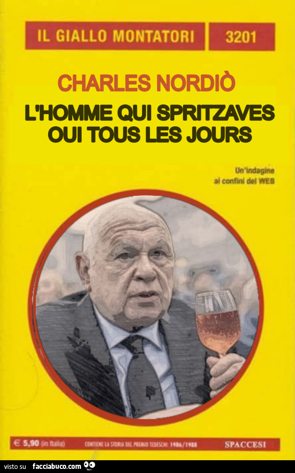 L'homme qui spritzaves oui tous les jours