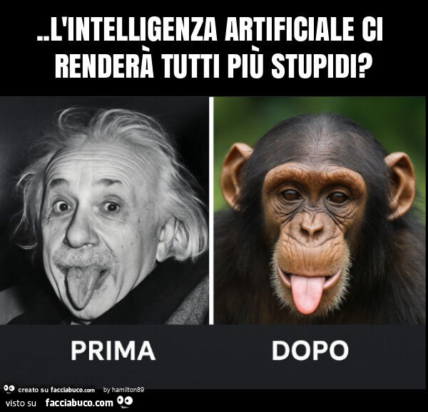 L'intelligenza artificiale ci renderà tutti più stupidi?