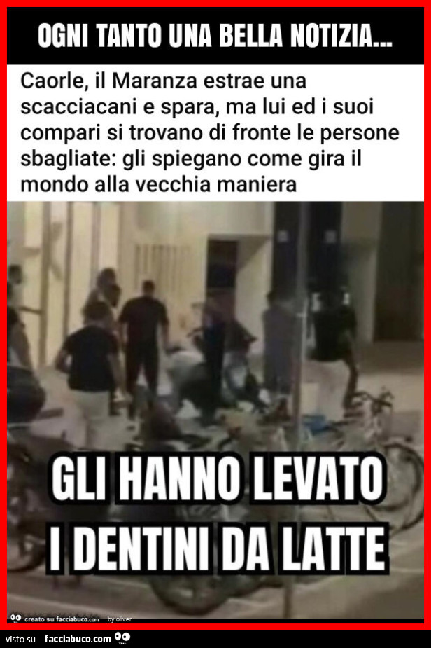Ogni tanto una bella notizia