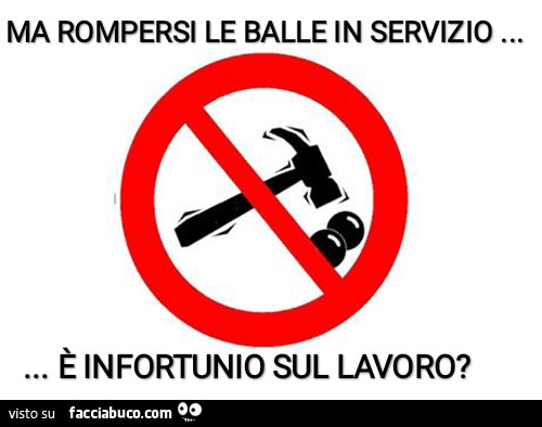 È infortunio
