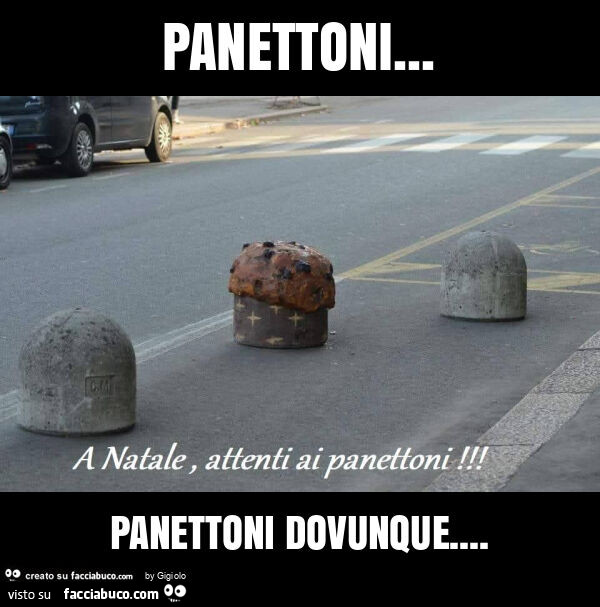 Panettoni&hellip; panettoni dovunque