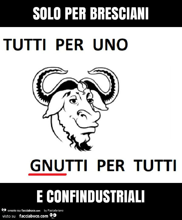 Solo per bresciani e confindustriali