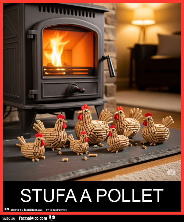 Stufa a pollet