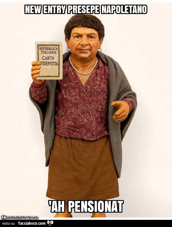 New entry presepe napoletano 'ah pensionat