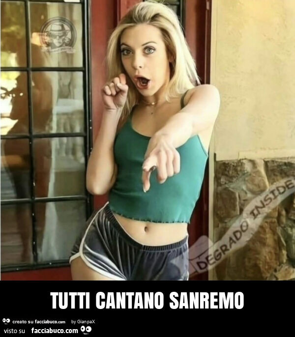 Tutti cantano sanremo