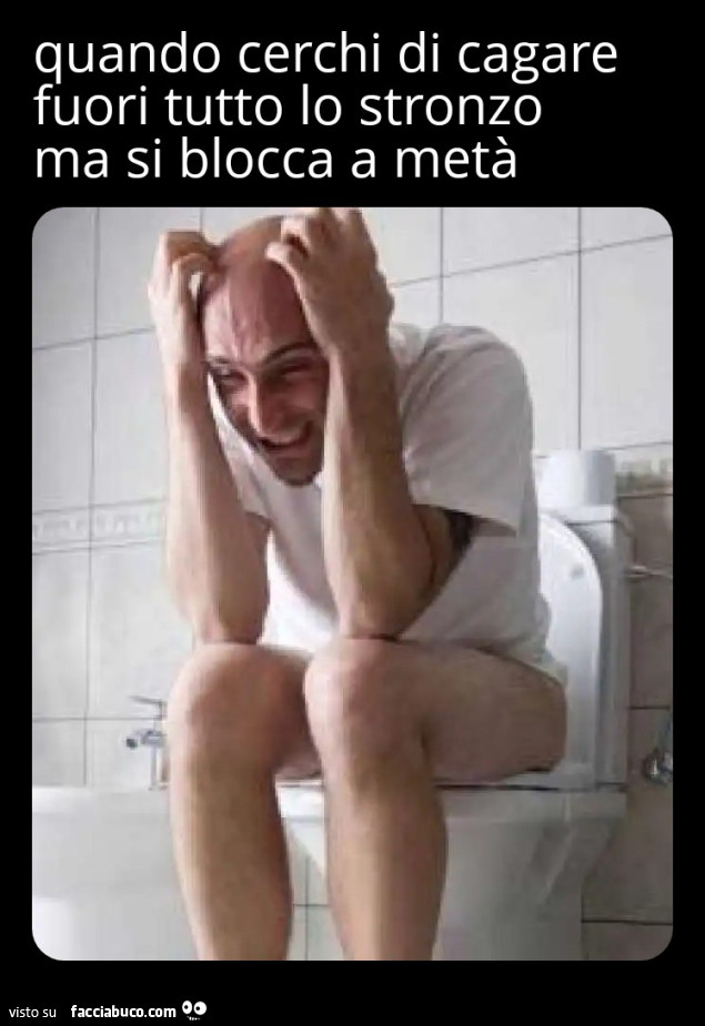 Stronzo cacca