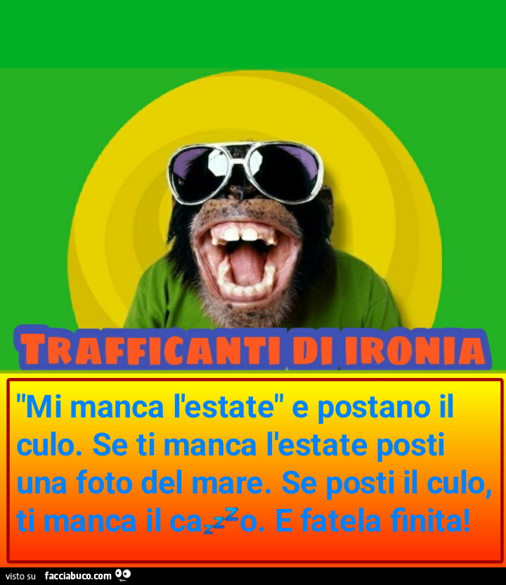 Mi manca l'estate e postano il culi se ti manca l'estate posti unz foto del mare