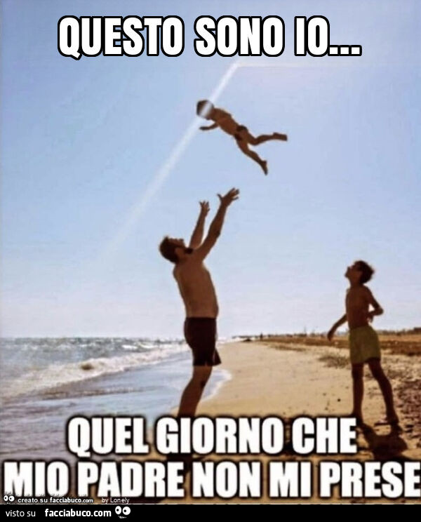 Questo sono io&hellip;