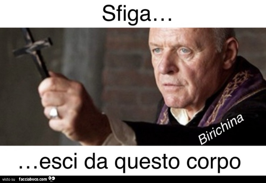 Esorcismo della sfiga