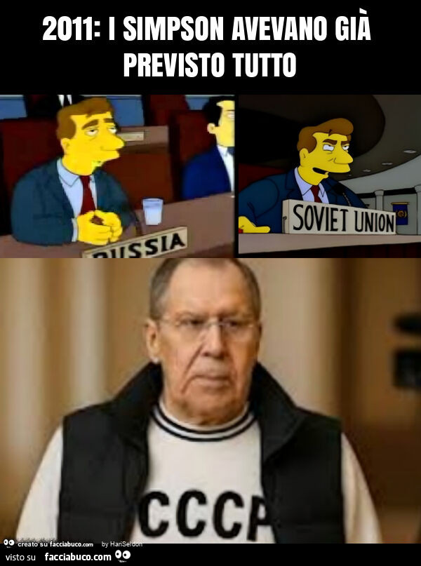 2011: i simpson avevano già previsto tutto