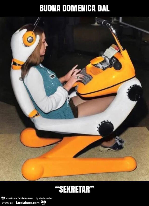 Buona domenica dal “sekretar”