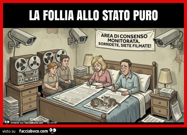 La follia allo stato puro