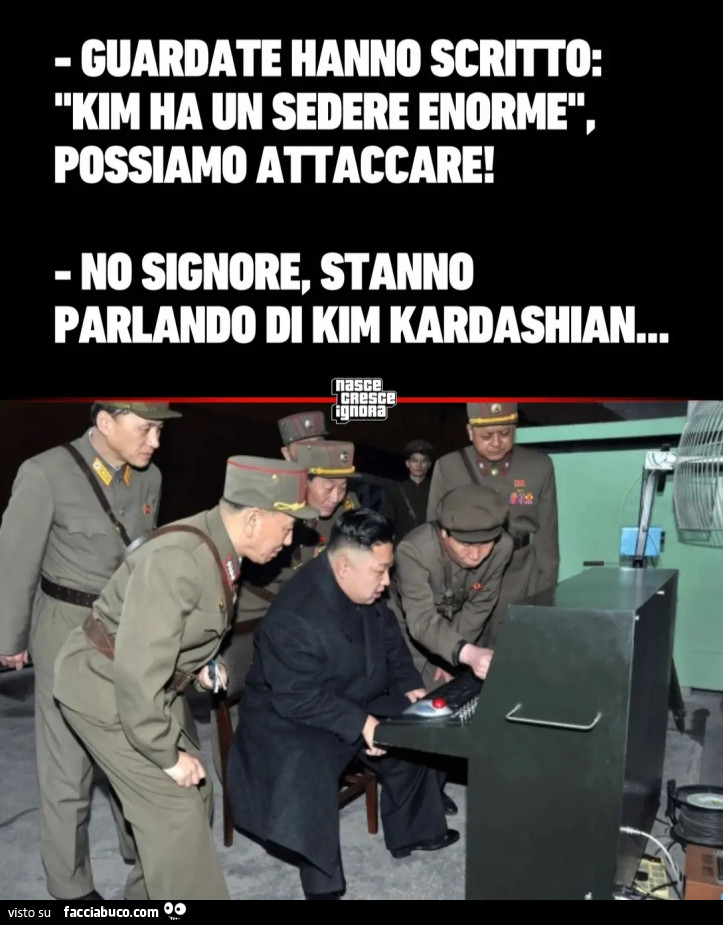 Guardate hanno scritto kim ha un sedere enorme possiamo attaccare no signore stanno parlando di kim kardashian