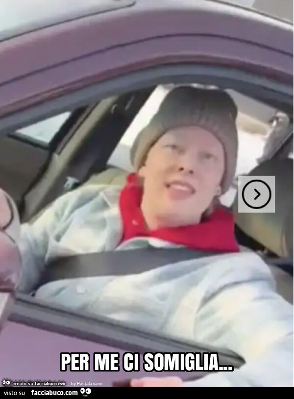 Per me ci somiglia
