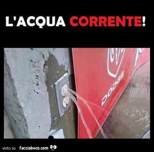 Acqua corrente