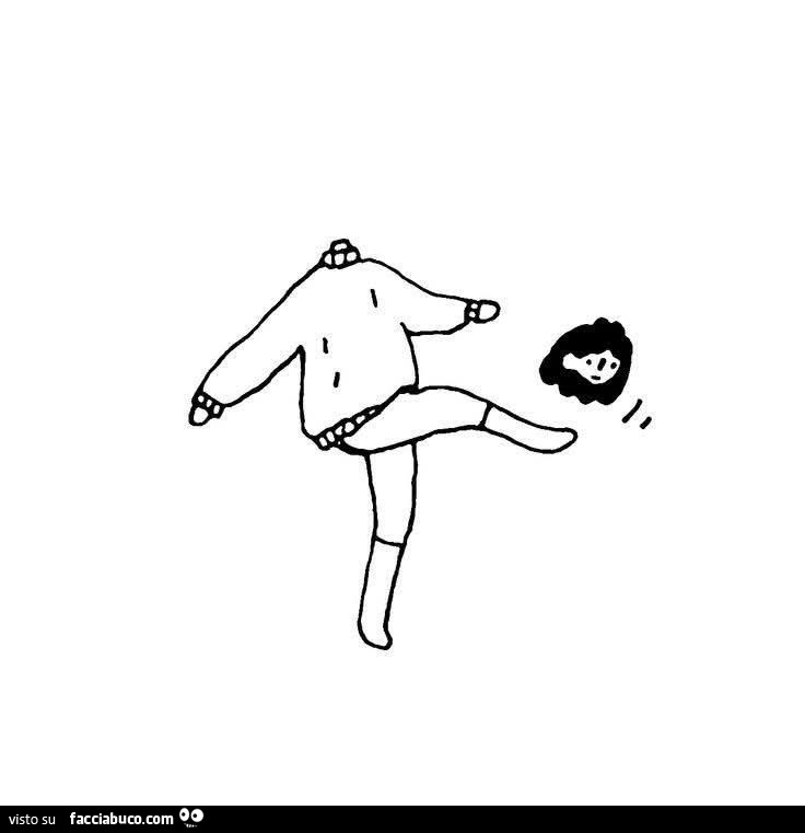 Calciare la propria testa