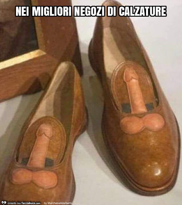 Nei migliori negozi di calzature