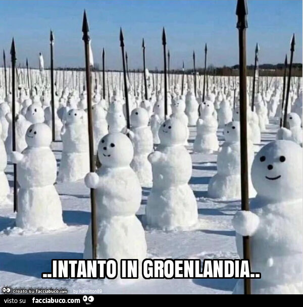 Intanto in groenlandia