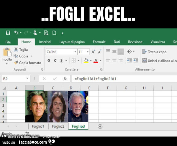 Fogli excel