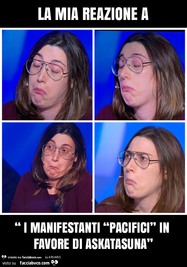 La mia reazione a “ i manifestanti “pacifici” in favore di askatasuna”