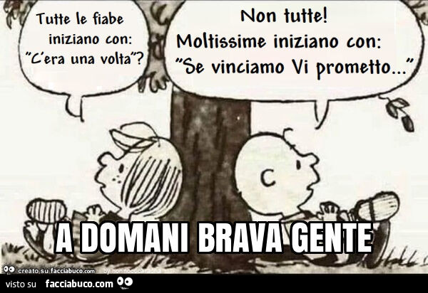 A domani brava gente