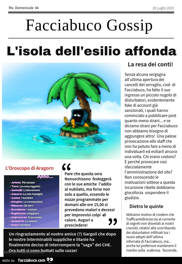 Facciabuco Gossip 44