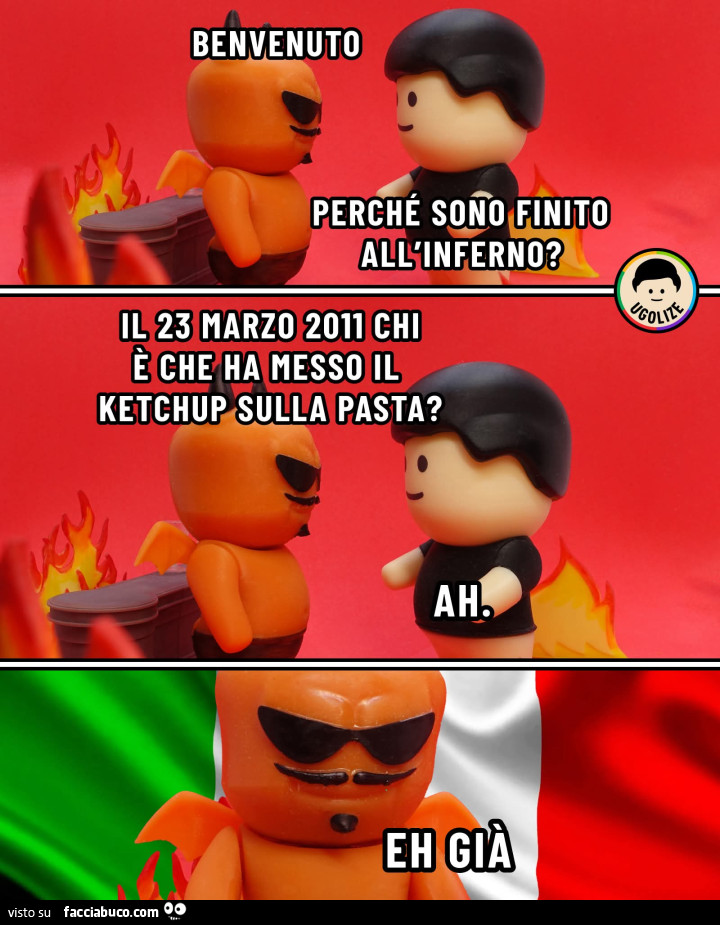 Benvenuto perchรฉ sono finito all'inferno?