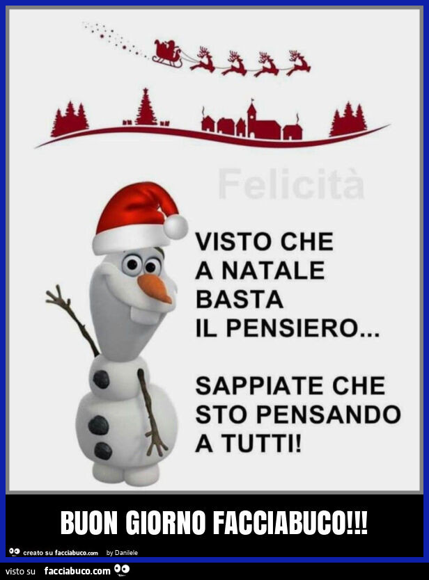 Buon giorno facciabuco