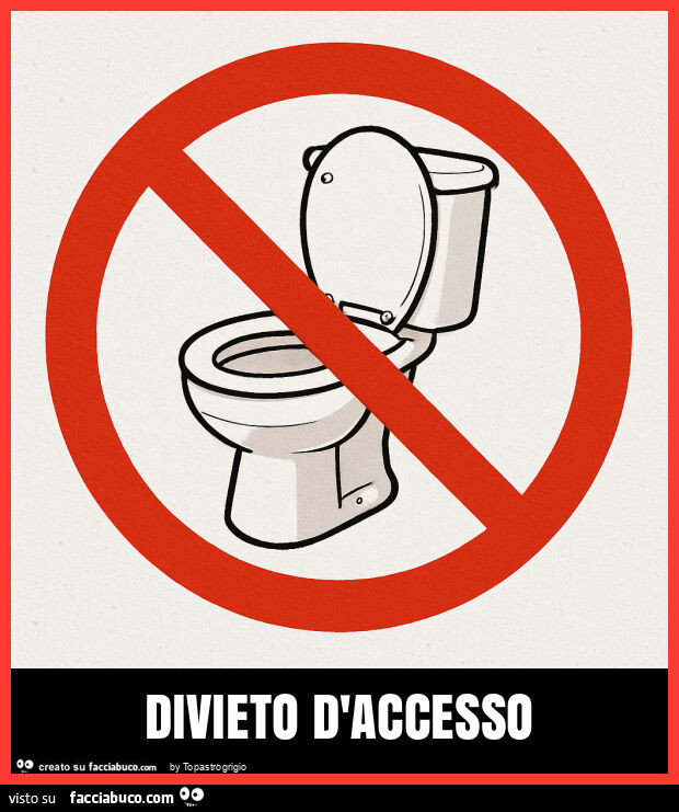 Divieto d'accesso